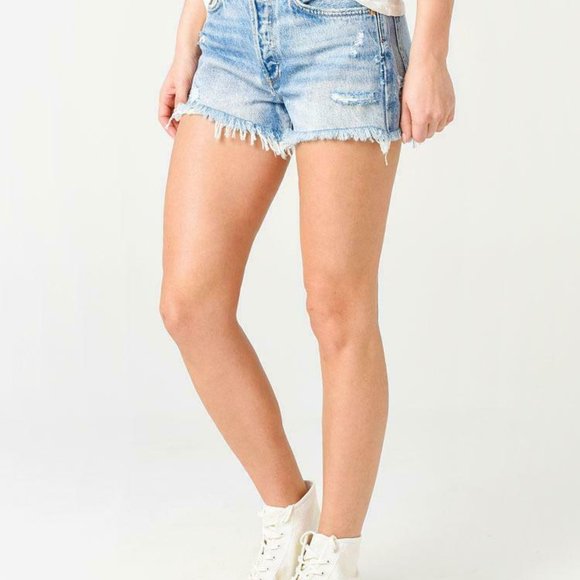 Flawed  Vintage Cut Off Jean Shorts HW8869 - Picture 10 of 10